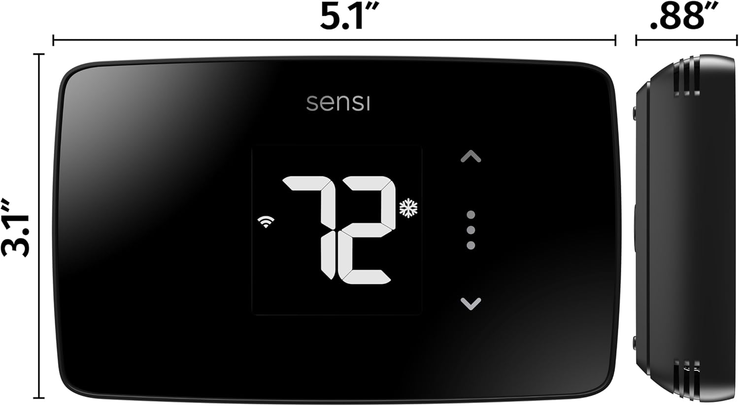 Sensi Lite Smart Thermostat, WiFi, Alexa, DIY, Energy Star Certified, ST25 - Image 2
